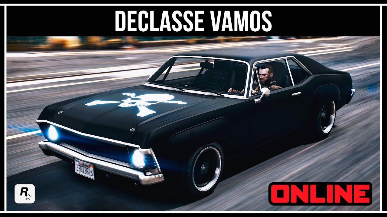 GTA Online: Declasse Vamos - обзор нового маслкара смотреть онлайн