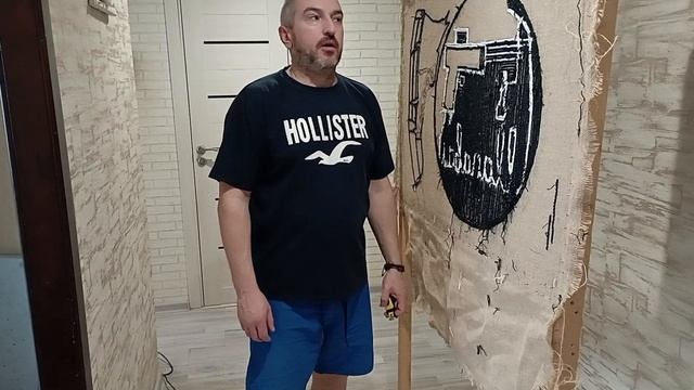 Делаем логотип / Густота забивки, во сколько ниток? / Первый коврик в 2023 #тафтинг #tufting #rugs