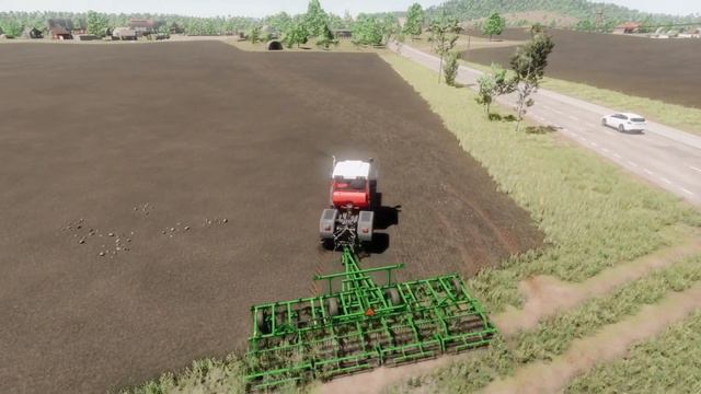 Farming Simulator 22 /работаем работу/ Relaxing Silent Realistic Graphics смотреть онлайн