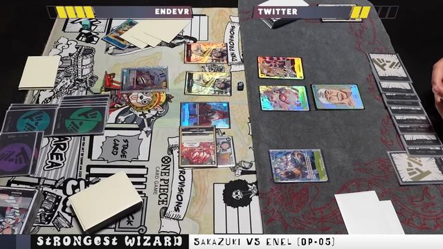 Sakazuki vs Enel : One Piece Card Game : OP05 Match смотреть онлайн