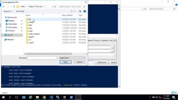 use nssm to install a service | NSSM tutorial