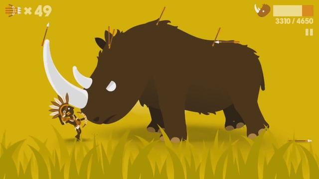 Big Hunter ПРИКЛЮЧЕНИЯ маленького человечка против Гигантских ЗВЕРЕЙ в игре Большой охотник смотреть онлайн