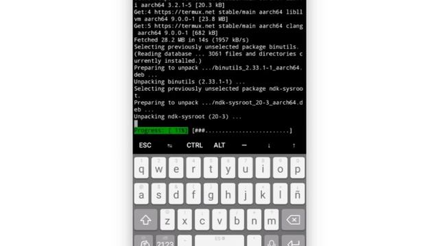 Instalación C/C++ y Python en Android. смотреть онлайн