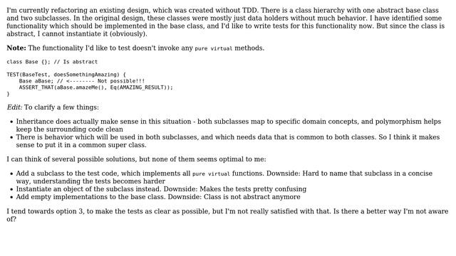 Software Engineering: Testing abstract class' behavior (2 Solutions!!) смотреть онлайн