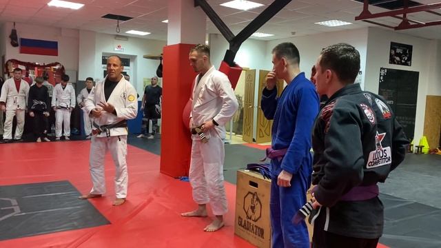 Вручение чёрного пояса по бразильскому джиу джитсу / BJJ BLACK BELT смотреть онлайн