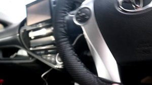 Перетяжка руля своими руками просто и быстро Оплетка на руль за копейки / тойота аква, приус