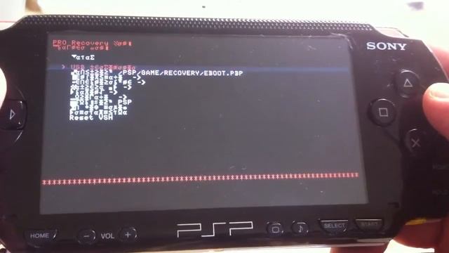 Как поменять кнопки назначения O на X на японской PSP. смотреть онлайн