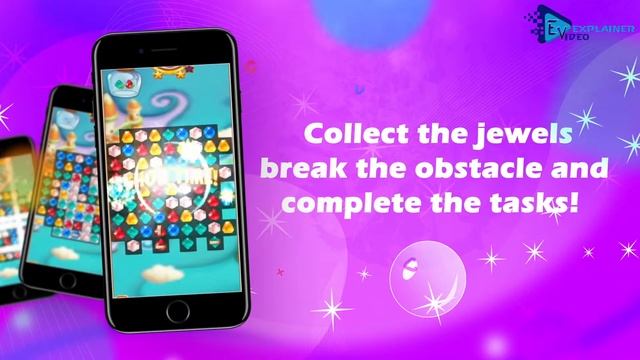 Jewels Mania Crush By Yunbu Game Studio Explainer Video смотреть онлайн