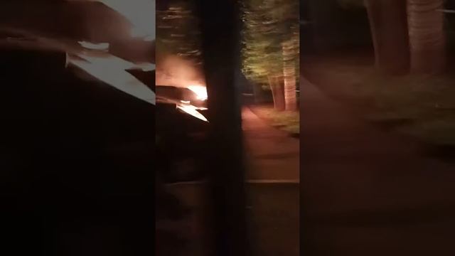 Горят авто 07.06.18 на Союзном проспекте 13к2, Москва, часть - 1. смотреть онлайн