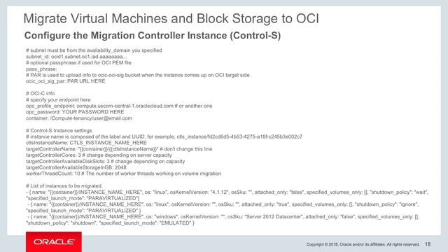 OCI-Classic to OCI IaaS Migration Tools смотреть онлайн