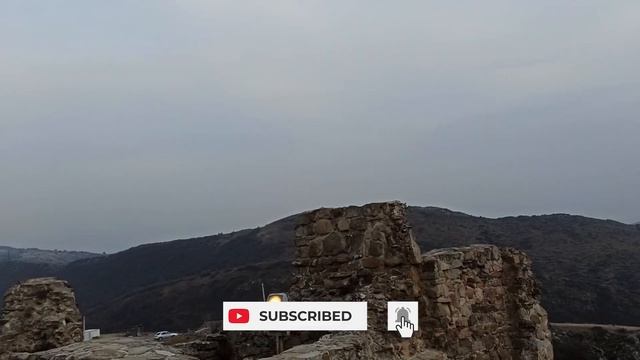 Jvari Church - Panorama View Two Rivers - Mtskheta Town - Georgia | Travel vlog смотреть онлайн