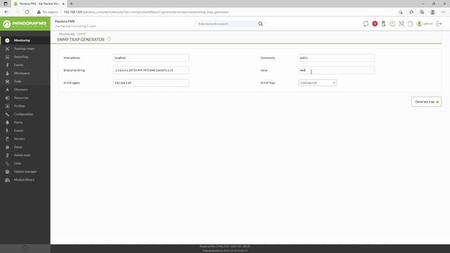 Consola SNMP y generador de TRAPS смотреть онлайн