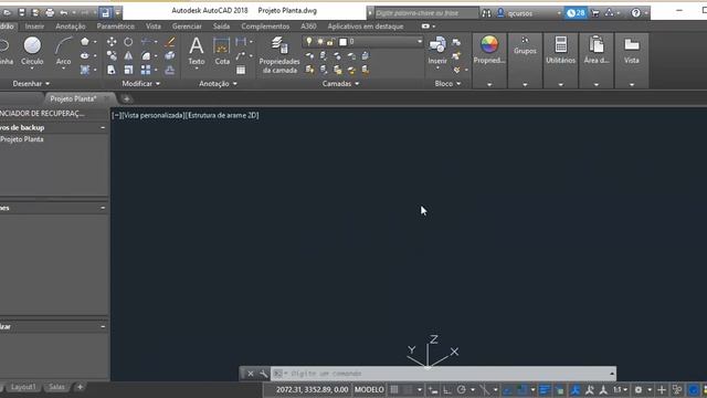 Curso de AutoCad 2018 - Aula 01 - AutoCad 2018 para iniciantes смотреть онлайн