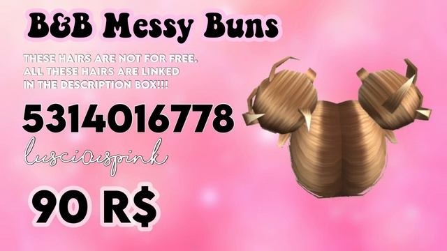 Anime Hair Codes for Roblox | Lusci0uspink смотреть онлайн