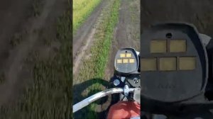 ИЖ с двигателем от мотоблока и вариатором от мопеда!! Первый выезд!