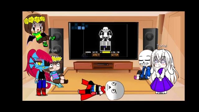 Undertale react to.. (cringe) смотреть онлайн