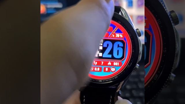 ✅ BIG NUMBER COLOR SPORT NTV460 ⭐️ - WATCHFACE FOR SAMSUNG GALAXY WATCH 3, ACTIVE 2, GEAR S3... смотреть онлайн
