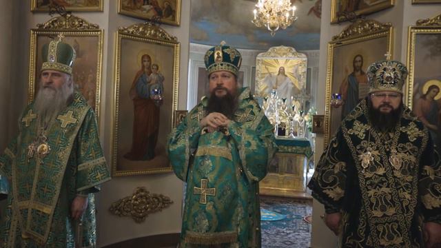 Проповедь митрополита Воскресенского Дионисия в Даниловом мужском монастыре 17.03.20 смотреть онлайн