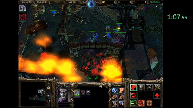 Warcraft 3 TFT Speedrun Undead 7a - Normal (2:09) смотреть онлайн