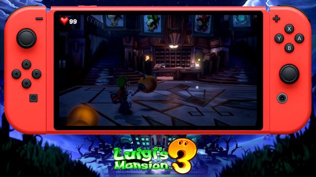 Luigi's Mansion 3. Лучшая графика - трассировка лучей и динамические тени. Nintendo Switch геймплей смотреть онлайн
