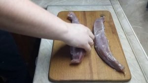 Вялим свиную вырезку. Рецепт за 40 сек. Вяленое мясо в домашних условиях