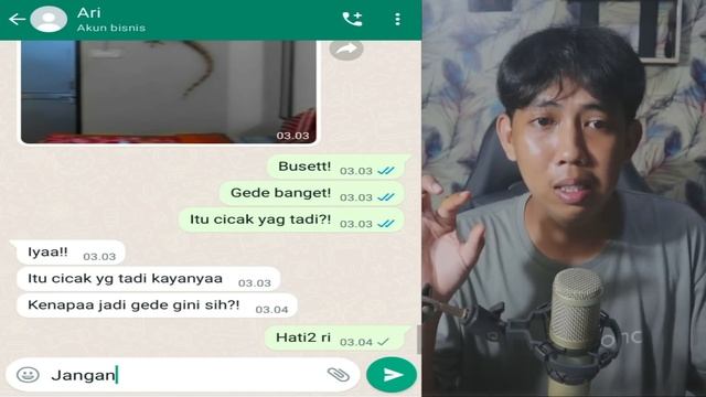 CICAK CICAK DI DINDING JAM 3 AM ? | CHAT HISTORY HORROR INDONESIA смотреть онлайн