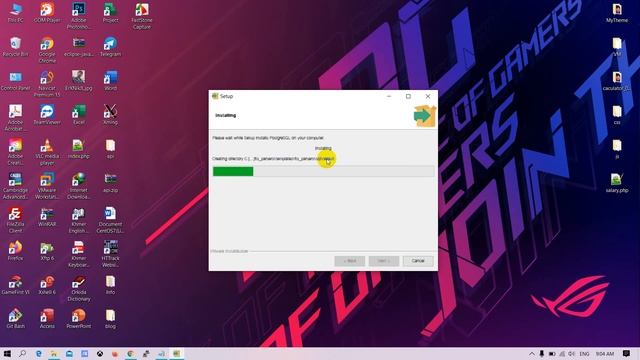 How to install PostgreSQL on the Windows 10 by Pen Samol смотреть онлайн