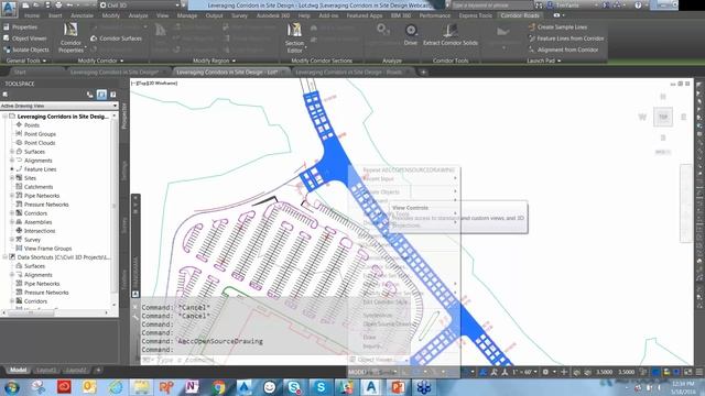 Webcast May 18th - Leveraging Corridors in Civil 3D for Site Design смотреть онлайн