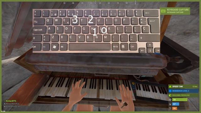 rust piano tutorial: how to play "interstellar" theme смотреть онлайн
