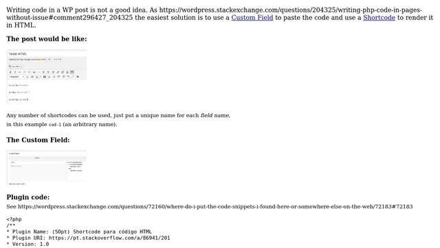 Wordpress: Writing PHP code in pages without issue? смотреть онлайн