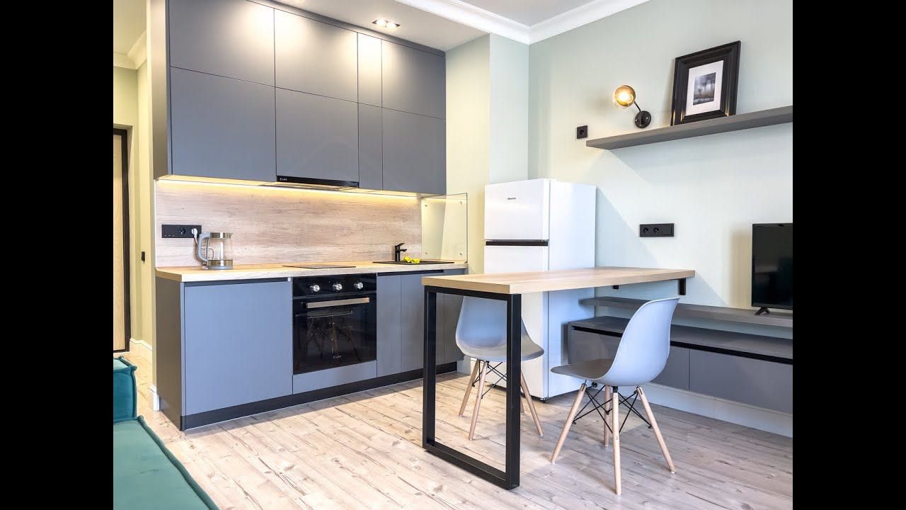 Видео-обзор квартиры-студии в ЖК "Скандинавия" (аренда - ул. Дальневосточная, 166) смотреть онлайн