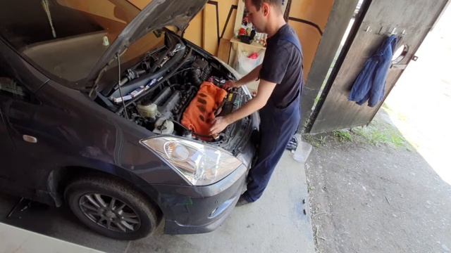 Раскоксовка 1ZZ-FE Toyota Wish смотреть онлайн