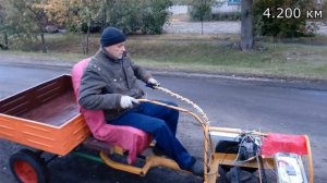 Характеристики самодельного электромотоблока - Привет из Дубовки