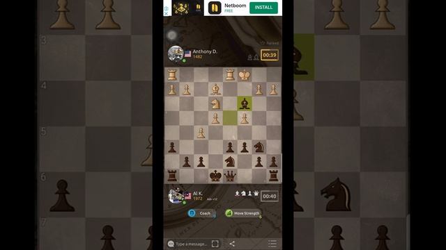 Playing bullet [9/6/2020] using Chess Stars - Play Online app : using Indiana Theme смотреть онлайн