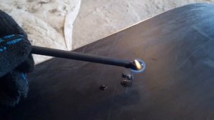 бюджетный ремонт скользяка сноуборда