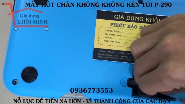 Máy hút chân không p290: Bảo trì máy hút смотреть онлайн