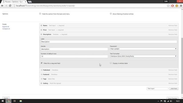 Symphony CMS : #6 advanced field settings смотреть онлайн