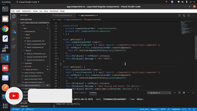 Lazy Loading Of Component In Angular Part 02 смотреть онлайн