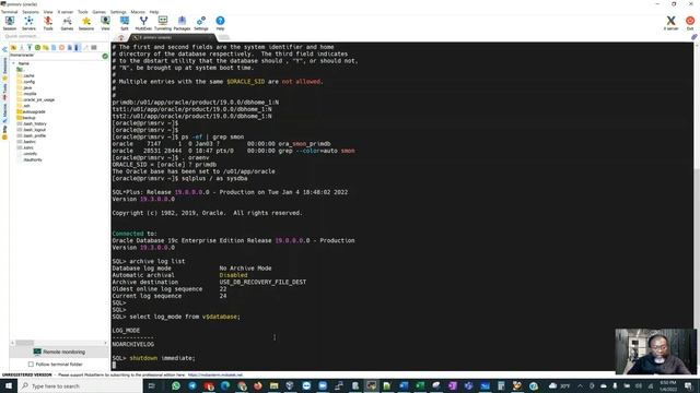How To Switch to Archivelog Mode - Oracle Database смотреть онлайн