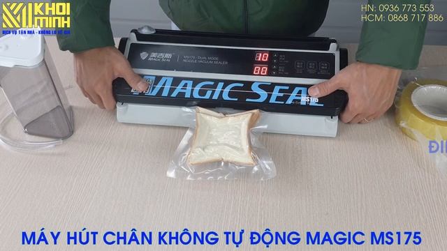 Cách sử dụng Máy hút chân không Magic Seal MS175 nhanh chóng, hiệu quả, an toàn смотреть онлайн