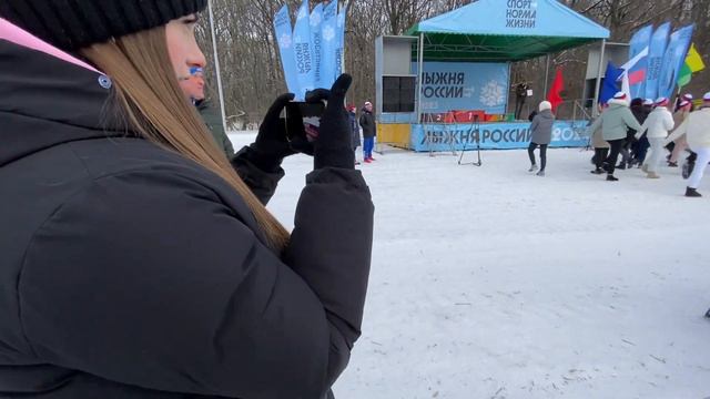 Областная массова лыжная гонка «Лыжня России» 2023 | Бутурлиновка| смотреть онлайн