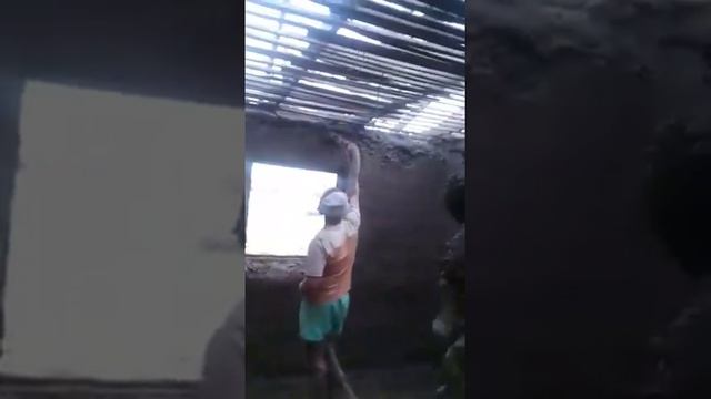 Процес штукатурки глиной. смотреть онлайн