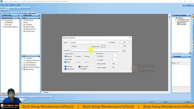 Basic Setting | Wonderware Intouch