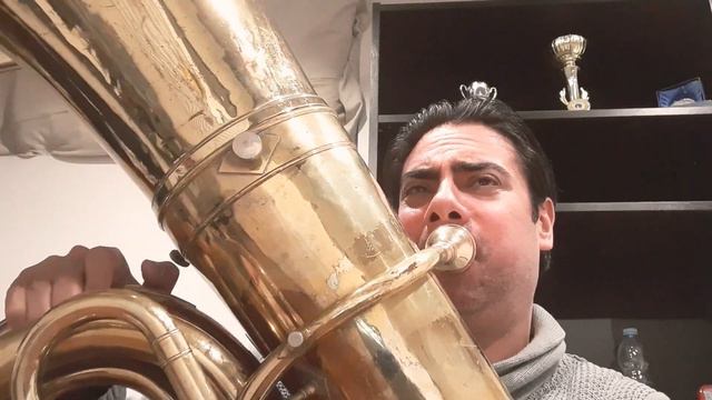 Benedetto Marcello - Cello Sonata n.3 in A minor Largo (1 mvt) Angelo Piazzini Tub смотреть онлайн