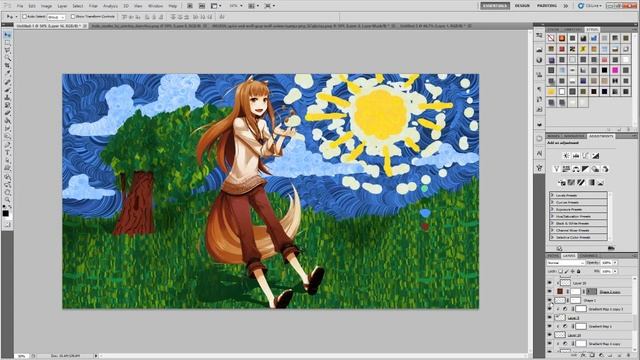 Spice and Wolf - Holo - Signature Speed Art смотреть онлайн