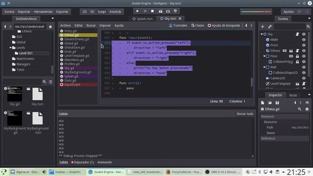 Darkgeon - Juego en Godot Engine смотреть онлайн