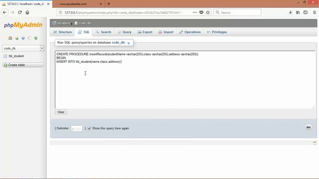 Insert Data Using Stored Procedure In php and Mysql Part 1 смотреть онлайн