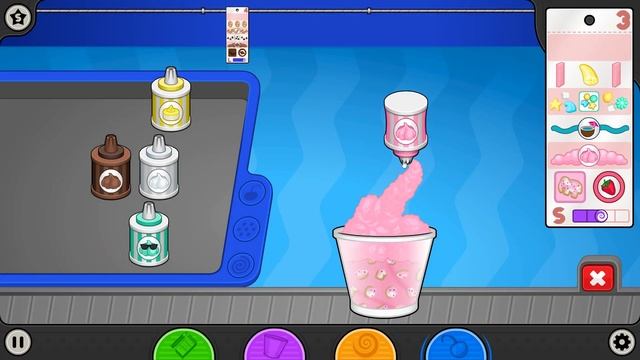 Papa's Freezeria Deluxe #14 - All Placeable Toppings Unlocked! (Rank 56) смотреть онлайн