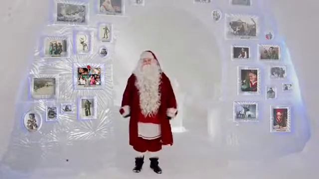 Saludo de Santa clous a los niños de Mexico смотреть онлайн