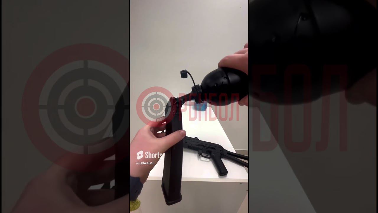 АКС-74У снова в наличии на orbeeball.ru #ak74 #ак74у #орбиз #бластер смотреть онлайн